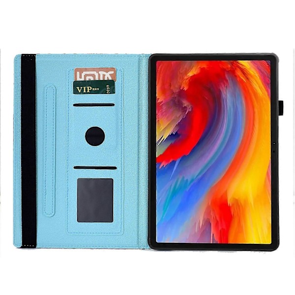 Nahkainen Smart Case -suojakotelo Lenovo Tab M11 / Xiaoxin Pad 11 2024 -tabletille Bubble Cat