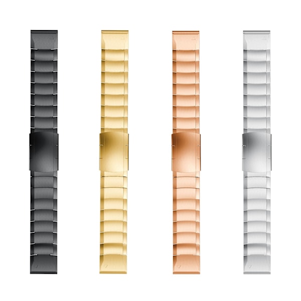 Rustfrit stål armbånd til Garmin Fenix 7S {HH} Rose Gold