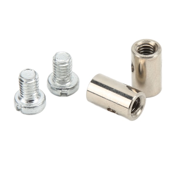 6mm/0.2 tum Lödfria Kabelnipplar Universal Metall Bromslinje Gasreglage Chokeände för Bil Motorcykel Cykel 0.1