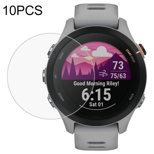 10 st för Garmin Forerunner 255 46mm Härdat Glas Skärmskyddsfilm