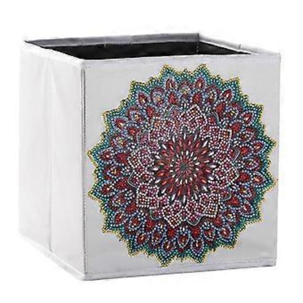 5D DIY diamantmaleri Opbevaringsboks Rejse Krystalbeholder Etui Organizer Diamantbroderi Håndværk Jul Bryllup Fest Fødselsdagsgaver(I) I