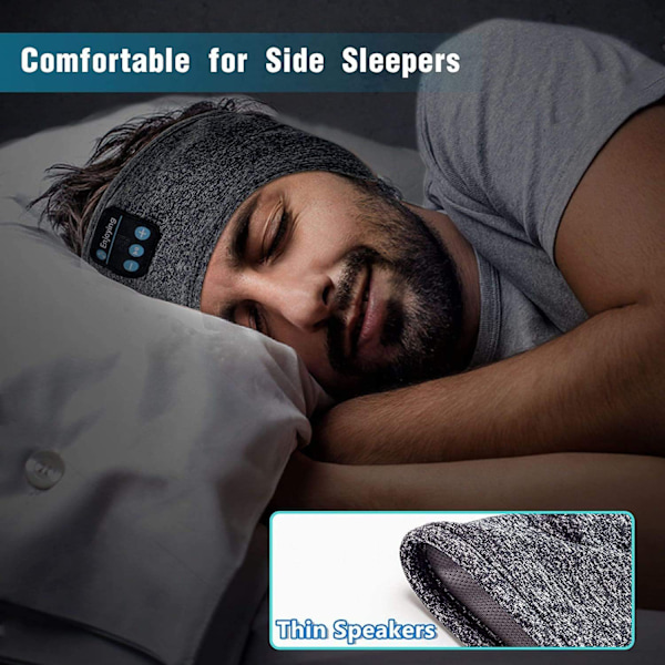 Bluetooth-unikuulokkeet panta rentoutumiseen grey