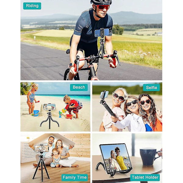 Mobiltelefonstativ, Flexibelt Mini Selfiestativ