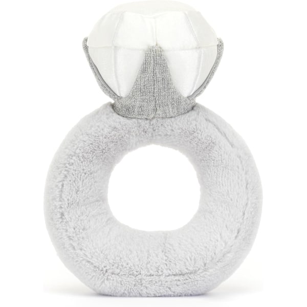 Jellycat Amuseables Diamond Ring Plysjdyr, 8 tommer | Bryllupsring Plysj | Forlovelses- og Bryllupsgave