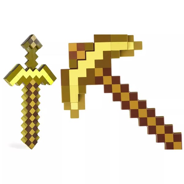 Minecraft Leksaker Barnstorlek Rollspelsaccessoarer Barnpresent Bekväm Klassisk (Bagged)