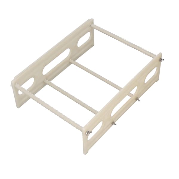 Vinyl Record Drying Rack ABS Plastic Large Capacity Record Storage Holder Sawtooth Design 0.4