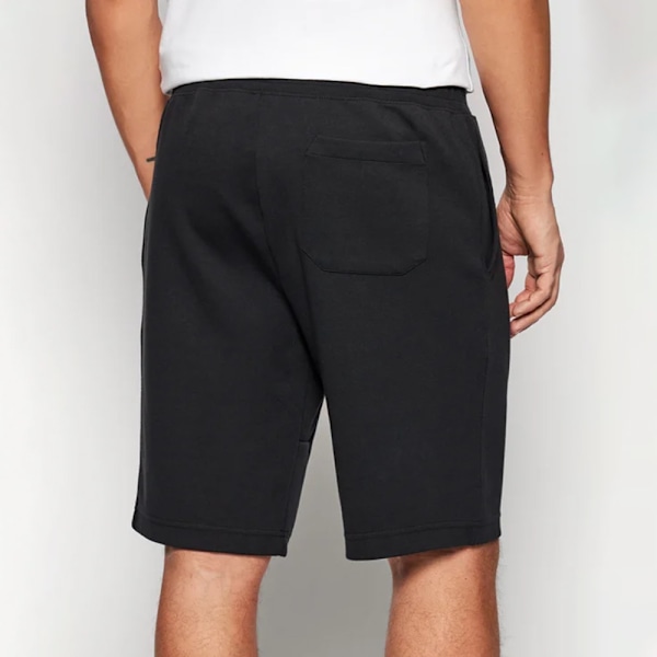 PoloRalphLauren Herre Shorts Sommer Løse Bomulls Sports Casual Strand Shorts Svart Black XL