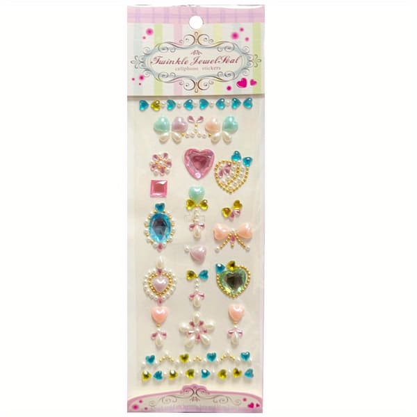 Diamantklistremerker er egnet for håndverk, scenesminke og scrapbooking sparkler B