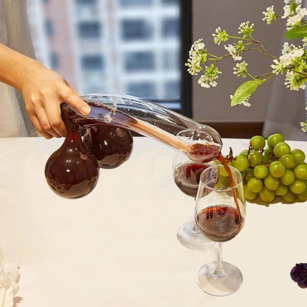 550ml Unik Rolig Karaff Alkohol Display Smart Snabb Vinluftare För Hemköket 650ml