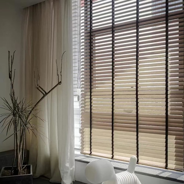 Plastglidelåser for persienner og gardiner, vekter for gardinsnor, lukker, sikkerhetshåndtak for vertikale persienner og draperinger (hvit) 3 stk