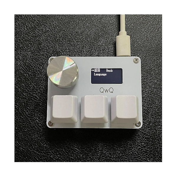 Osu O3c Hurtig Print Hall Switch Wooting Magnetiske Røde Kontakter Tastatur Med Knap Skærm Kopier Indsæt Genvej (Sort)