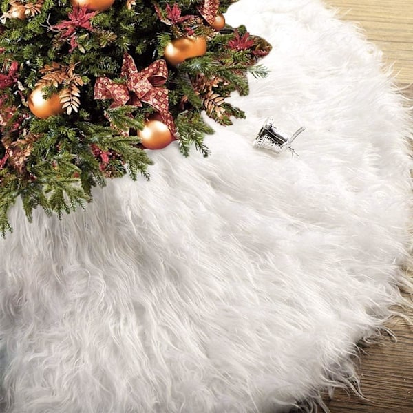 Julgransmatta, Julgransmattor, Ren Vit Plysch C