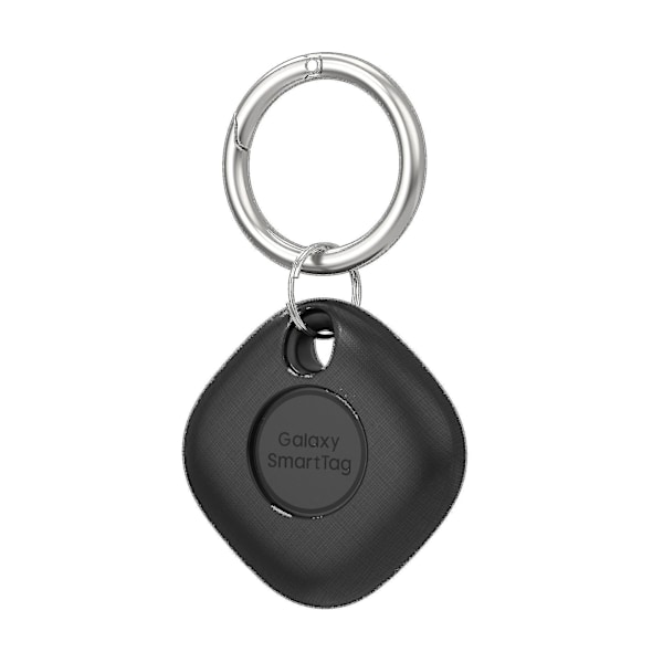 Virallinen Galaxy Smarttag Bluetooth tavara-/avainten paikannin suojakotelo - 1 kpl - Musta ({hh}