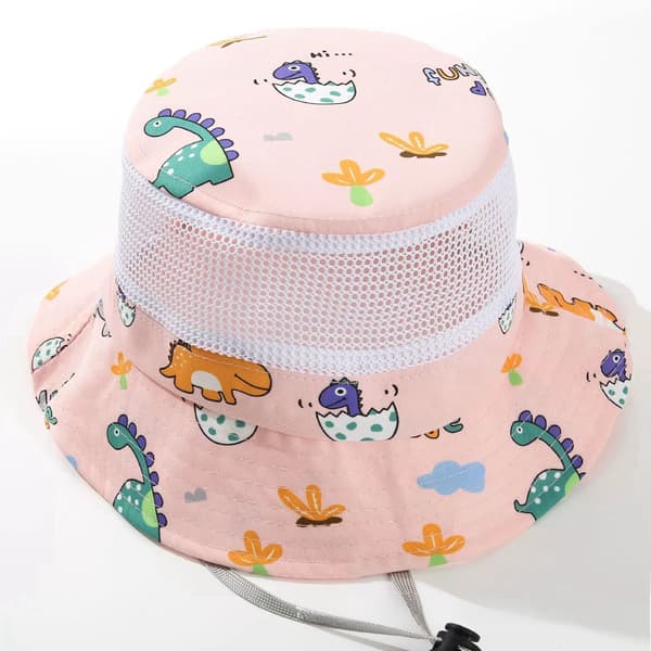 Babyhatt, tynn sommerstil, gutter og jenter, pustende netting Fruit Green 54
