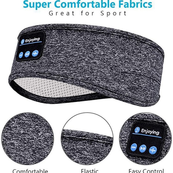 Bluetooth-unikuulokkeet panta rentoutumiseen grey