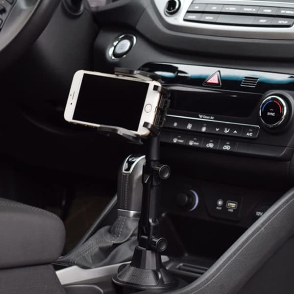 Roterende Biltelefonholder Universal Justerbar Holder til De Fleste Smartphones