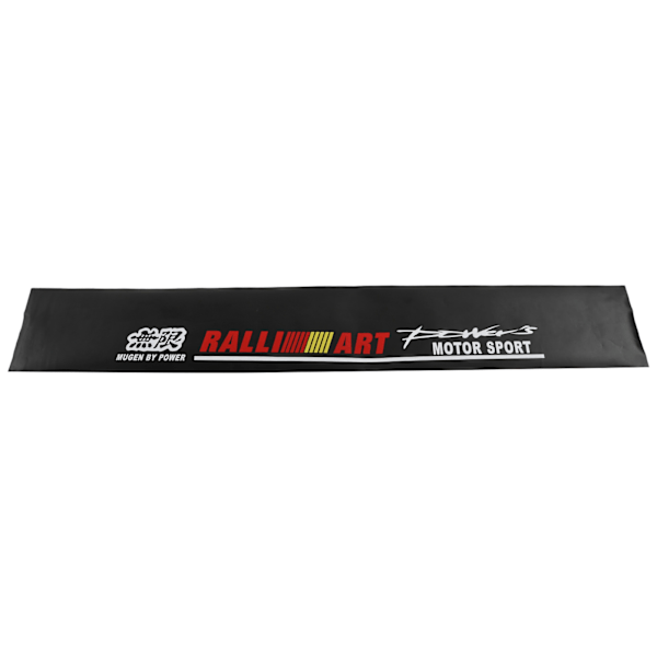 130x21cm Universal PVC Reflekterende Bilmærkat, Dekorative Forrudemærkater med Skraber til Bil Motorsport