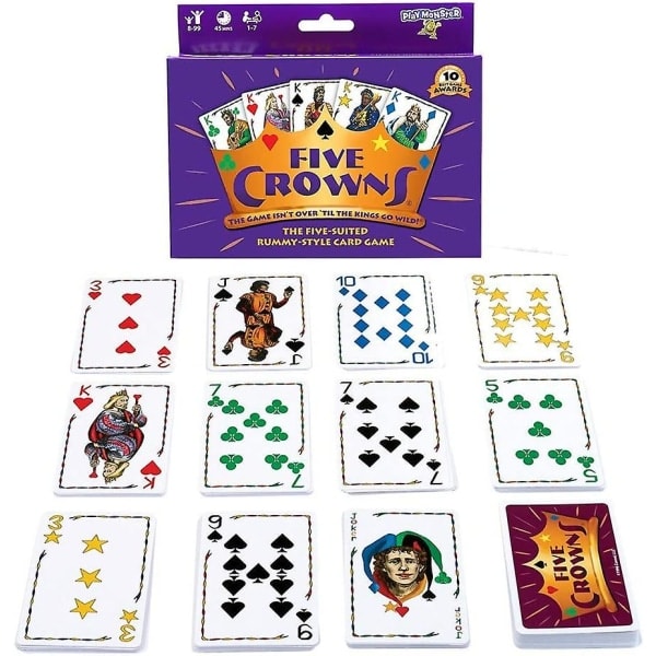 Five Kronor Kortspel Familjespel - Roliga spel för familjespelkvällen med barn