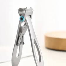 Extra Large Toenail Clippers for Thick Nails, Heavy Duty Professional Home Tools Silver