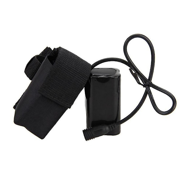 Litiumbatteripack för T6 Cykellampor L2 Pannlampa 4 18650 Batterier 8.4v