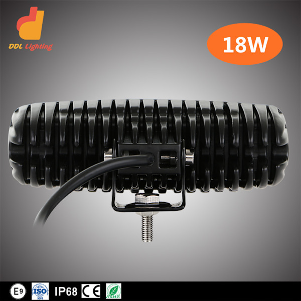 LED x2 18w 12-24V arbejdslys - baklys mini LED{HH}