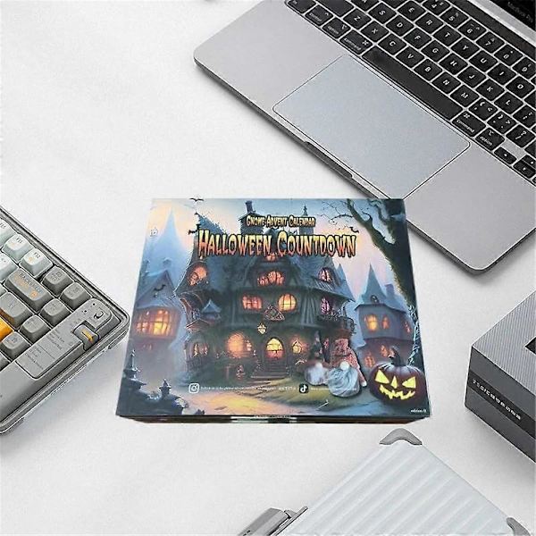 Halloween Julemand Adventskalender 2024, 31 Dage, Halloween Nedtællings Adventskalender, Legetøj, Blind Box, Gave
