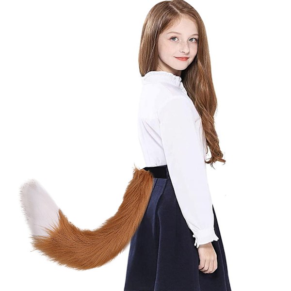 Varg Hund Räv Djur Öron Svans Set Varg Hund Öron Svans Kostym Räv Öron Hårklämma Svans Set Juldekorationer