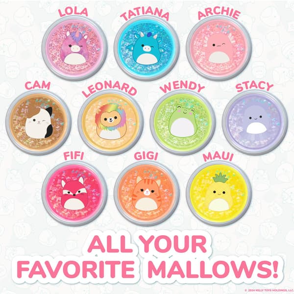 KZQ-Squishmallows Ultimate Slime Mix-ins Suuri multifärg multicolor