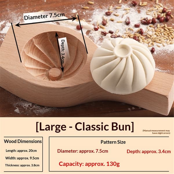 Trä Bao Bullmaskin, Baozi Bullmaskin, Trä Ångbullsform