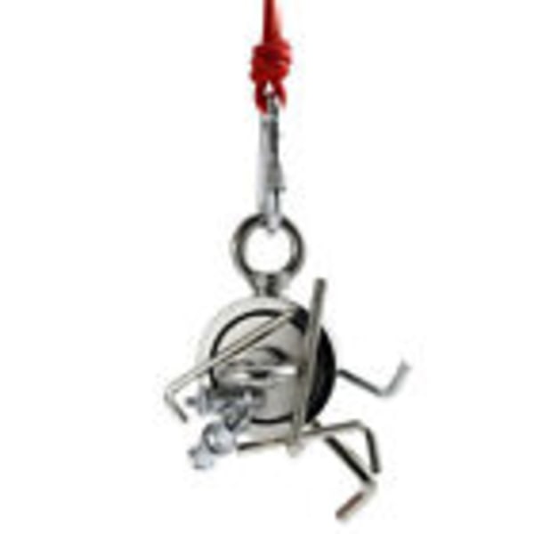 500 kg 75 mm Stærk Magnetisk Fiskemetaldetektor 10 m Reb 2-sidet Neodymium{HH}