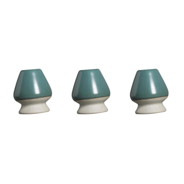 1/2/3 Håndlaget Matcha Visp Stativ Te-seremoni Te-service for Grønn 6 x 7cm 3Sett 3Sets Green 6 x 7cm