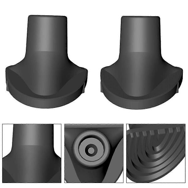 4-pack Golfbag Stativfötter, Ersättningsfötter för Golfbag Viktiga Tillbehör