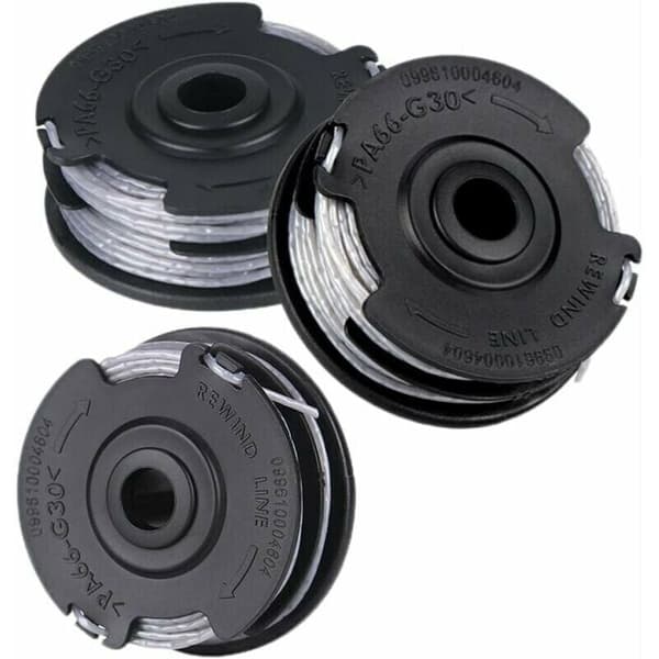 Sæt med 3 spoler til Bosch græstrimmer Art 24 27 30 30-36 Li 18 M 1,65 mm.