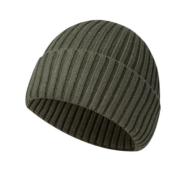 Varm strikket lue for menn kvinner barn vinter skull cap unisex daglig klassisk grønnsaksdesign