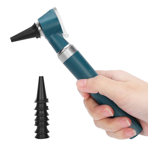 Professionell Öronvårdsdiagnostikset - Otoskop, Tympanisk Endoskop, Speculum - Grön 0.2