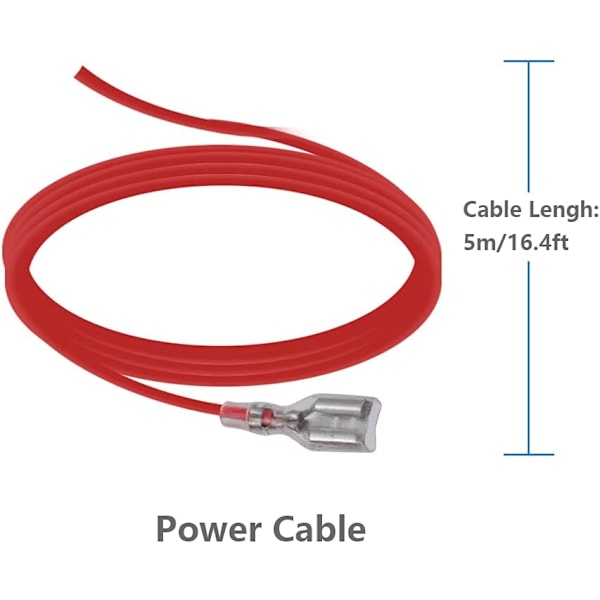 Dab Dab+ Bilradioantenne FM/AM Radioantenne Biltakantenne Forsterkeradapter SMB til DIN med RG174 5M 16.4ft Kabel{HH}