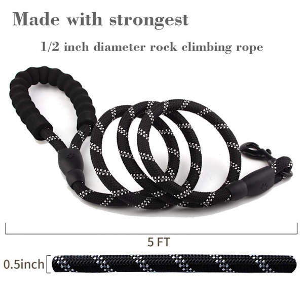 6 meter long dog leash with high reflectivity, suitable for me
