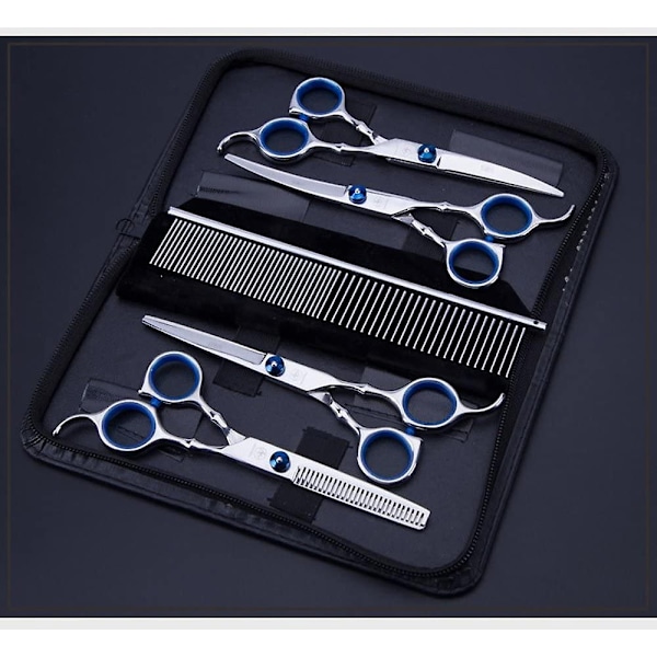 Koiran trimmaussetti, 6. Pet Grooming Sax Set Koira Kissa Karvanhoito - Täydellinen