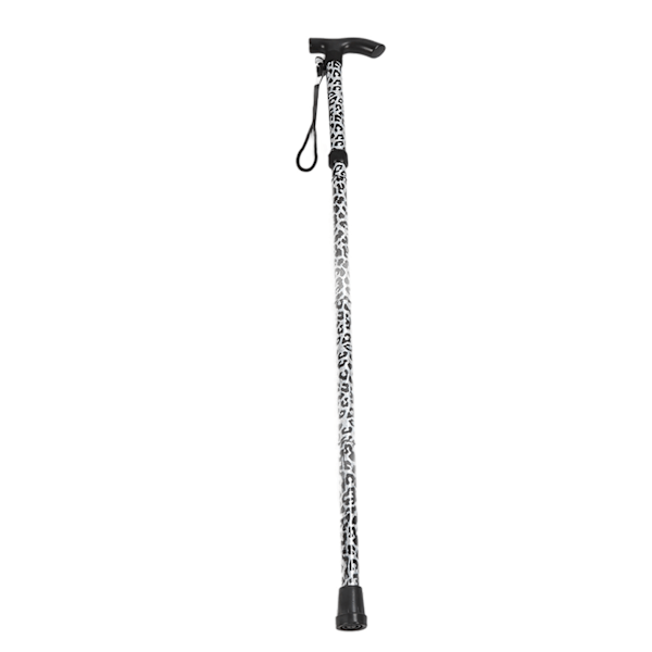 Foldbar vandrestav i aluminiumslegering, ergonomisk, udtrækkelig, 5 niveauer, foldbar vandrestav til ældre og handicappede