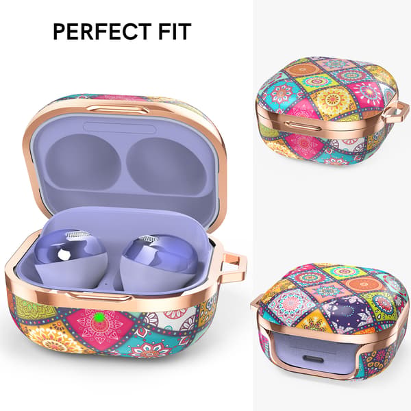 Kompatibel med Samsung Galaxy Buds Pro, Live, 2, 2 Pro och FE Earbuds - PC Skyddsfodral Blue