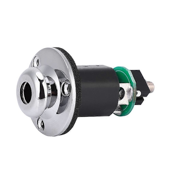1/4 (6,35 mm) utgang 2,5 mm inngang endepinne-jack for akustisk gitar innebygd piezo-pickup