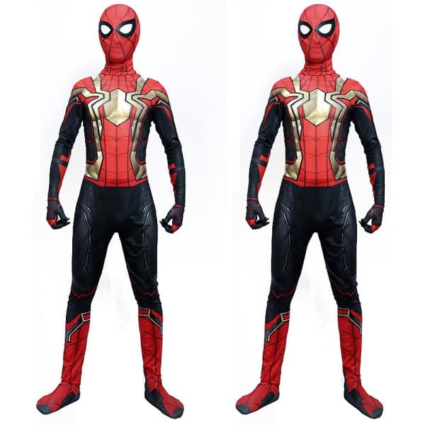Spider-Man: No Way Home Cosplay-drakt for barn 3-12 år 4-5 Years