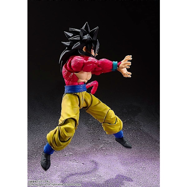 Bandai Tamashii Nations SH Figuarts Broly \"Dragon Ball Z\" Action Figur Gennemsigtig Støtte{hh} Super four Goku