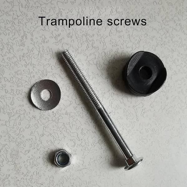 12-pack Trampoline Fasteners with Screws for Attaching Trampoline - Trampoline Replacement Parts