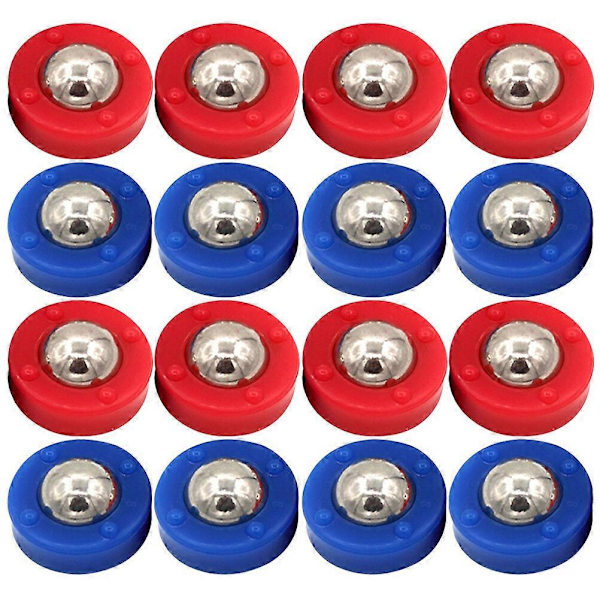 24 Pcs Mini Shuffleboard Table Game Rollers Marbles Shuffleboard Curling Replacement Accessories