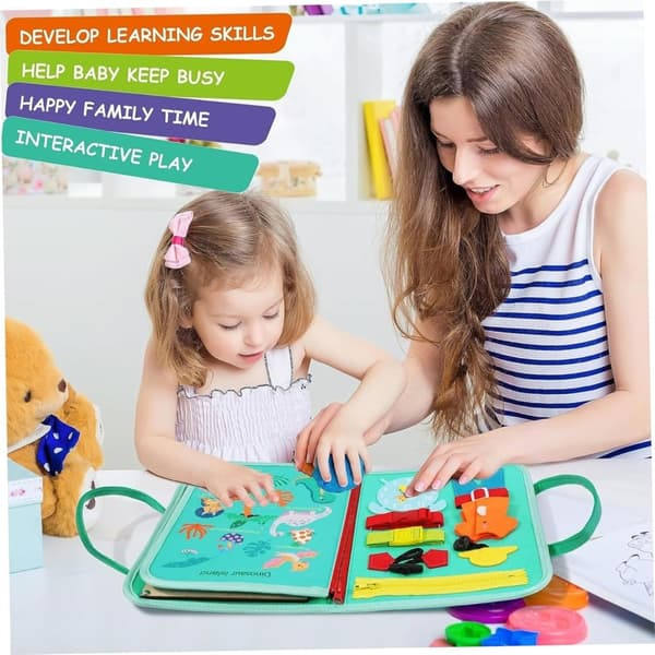 Montessori Activity Board - Activity Book - Educational Early
