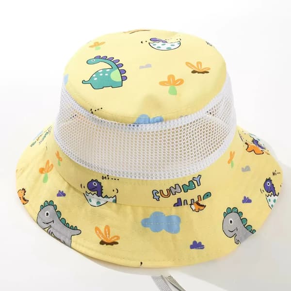 Babyhatt, tynn sommerstil, gutter og jenter, pustende netting Beige 54