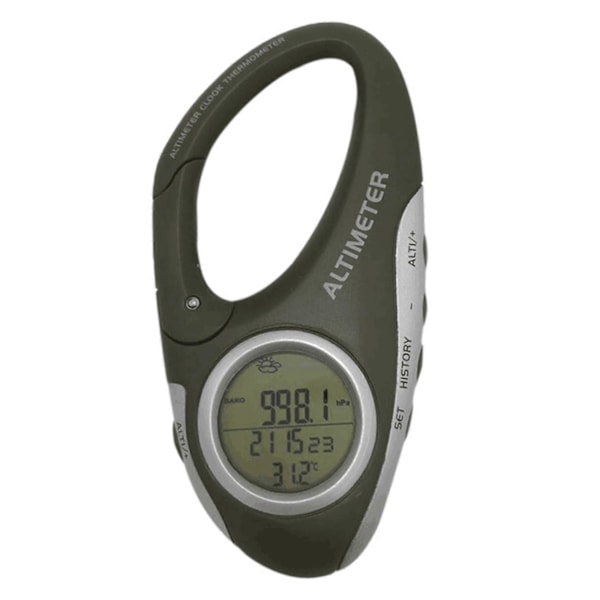 Elektronisk Altimeter Karabinhage Altimeter Håndholdt Termometer