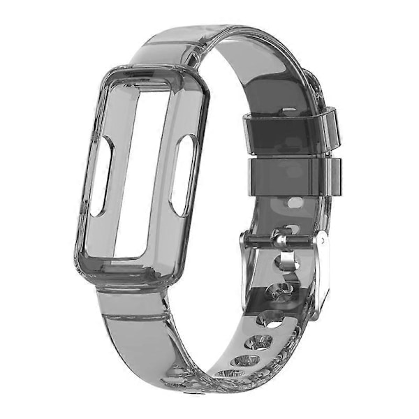 Transparent Armband för Fitbit- Ace 2/Inspire/Inspire 2 Smart Watch Armbandu{hh} Transparent Black