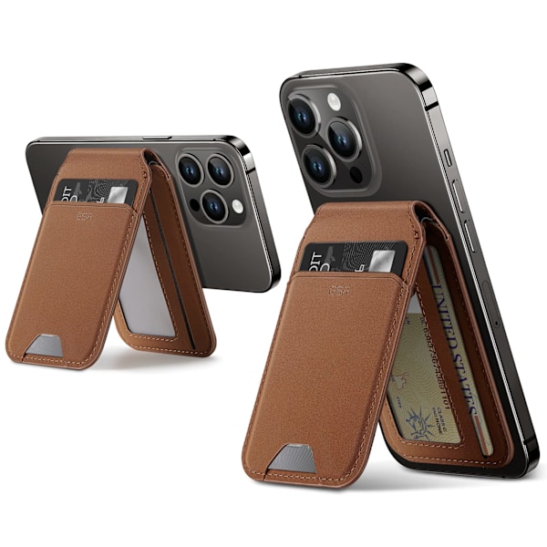 Kompatibel med MagSafe Wallet, iPhone pung med justerbart stativ, egnet til iPhone 16/15/14/13/12 serien 0.1